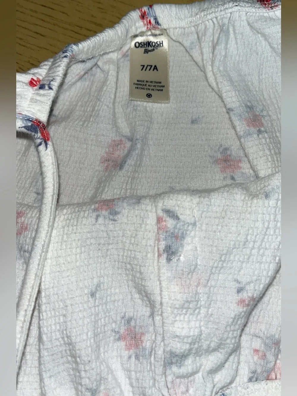 Oshkosh B’Gosh Matching Set Size 7